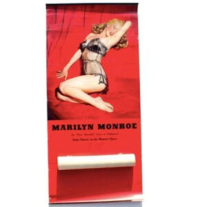 Vintage Original 1954 Marilyn Monroe "The Lure Of Lace" Calendar